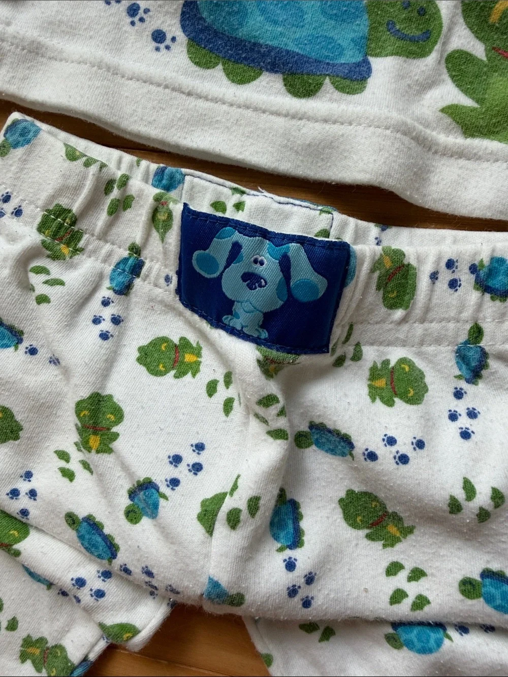 1999 Y2K blues clues kids pajamas 18 months !